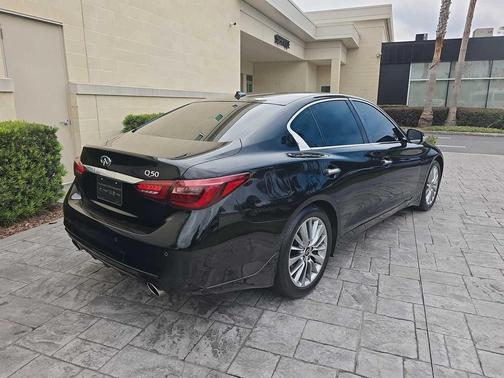 Black Obsidian 2023 INFINITI Q50 3.0t LUXE