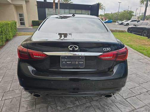 Black Obsidian 2023 INFINITI Q50 3.0t LUXE