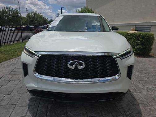 Glacier White 2024 INFINITI QX60 Pure