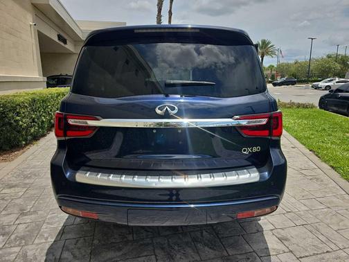 Hermosa Blue 2019 INFINITI QX80 Luxe
