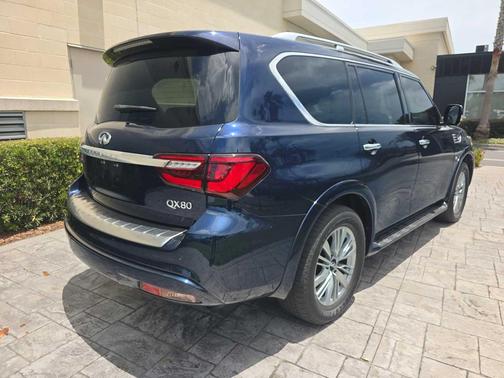 Hermosa Blue 2019 INFINITI QX80 Luxe