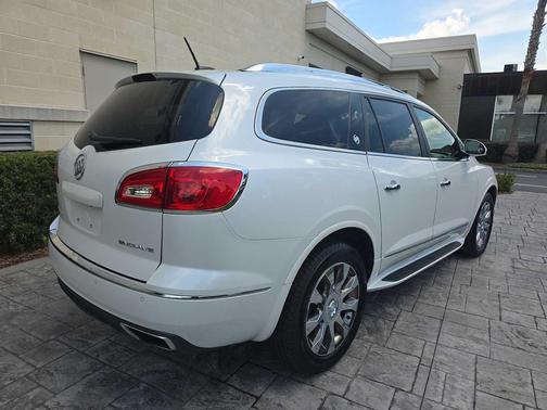 White Frost Tricoat 2016 Buick Enclave Premium