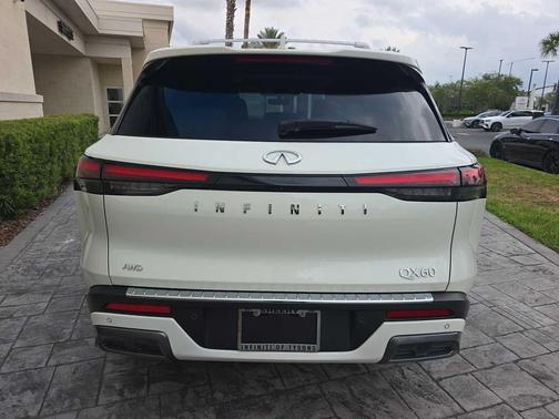 Majestic White 2023 INFINITI QX60 SENSORY