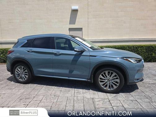 Slate Gray 2023 INFINITI QX50 LUXE