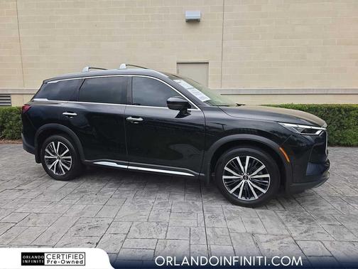 Mineral Black 2025 INFINITI QX60 SENSORY