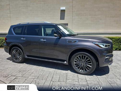 Anthracite Gray 2024 INFINITI QX80 PREMIUM SELECT