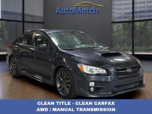 Dark Gray Metallic 2017 Subaru WRX Premium