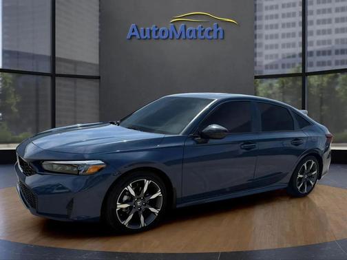 Blue Lagoon Pearl 2026 Honda Civic Hybrid Sport Touring