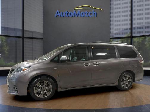 Predawn Gray Mica 2020 Toyota Sienna SE Premium