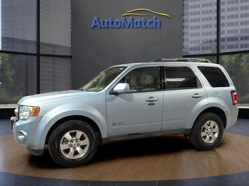 Blue Flame Clearcoat Metallic 2009 Ford Escape Hybrid Limited