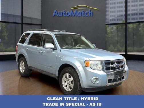 Blue Flame Clearcoat Metallic 2009 Ford Escape Hybrid Limited