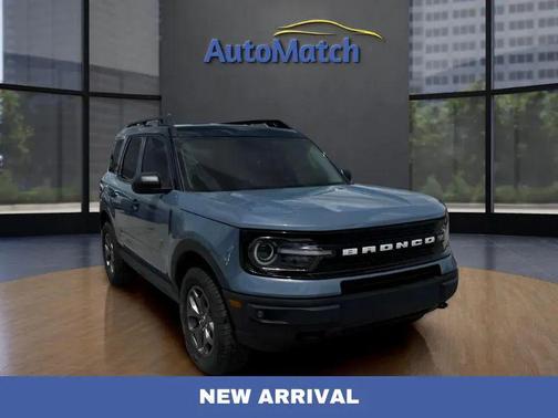 Azure Gray Metallic Tri-Coat 2024 Ford Bronco Sport Badlands