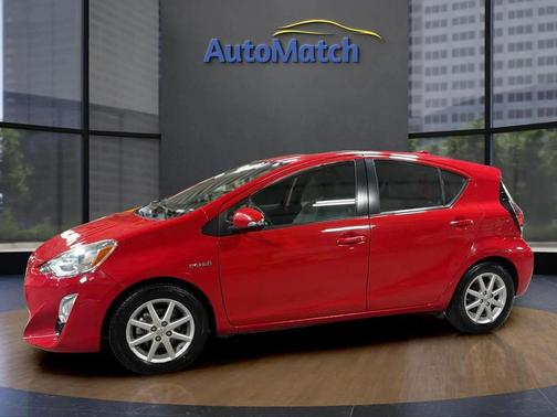 Absolutely Red 2015 Toyota Prius c Four