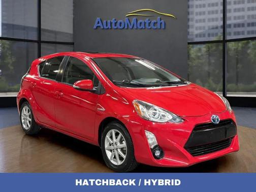 Absolutely Red 2015 Toyota Prius c Four