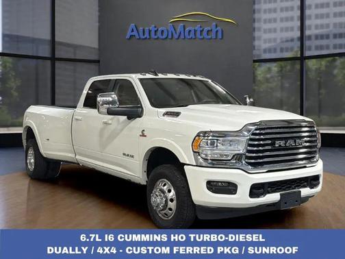 Pearl White 2024 RAM 3500 Longhorn