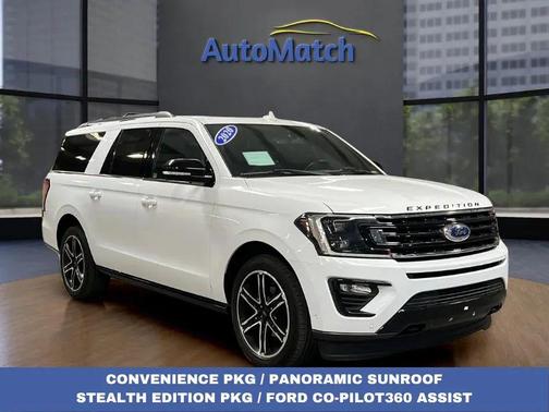 Oxford White 2020 Ford Expedition Max Limited