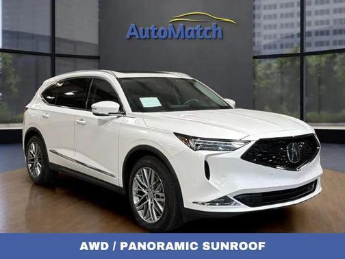 Platinum White Pearl 2024 Acura MDX Advance Package