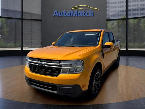 Cyber Orange Tricoat Metallic 2022 Ford Maverick Lariat