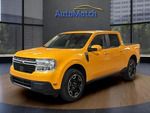 Cyber Orange Tricoat Metallic 2022 Ford Maverick Lariat