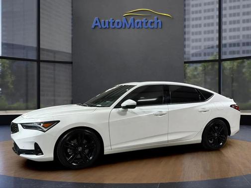 Platinum White Pearl 2024 Acura Integra A-SPEC Technology