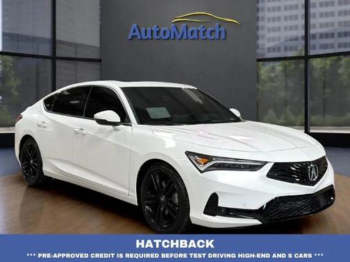 Platinum White Pearl 2024 Acura Integra A-SPEC Technology