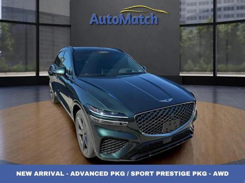 Cardiff Green 2022 Genesis GV70 3.5T AWD Sport