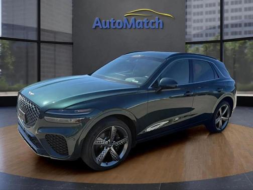 Cardiff Green 2022 Genesis GV70 3.5T AWD Sport