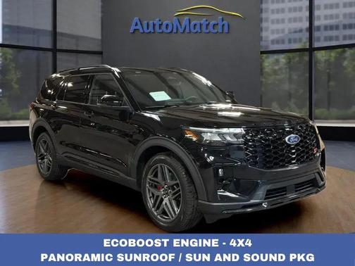Agate Black Metallic 2026 Ford Explorer ST