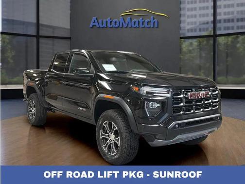 Onyx Black 2023 GMC Canyon AT4