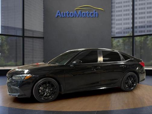 Crystal Black Pearl 2023 Honda Civic Si Base