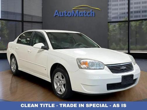White 2007 Chevrolet Malibu LT