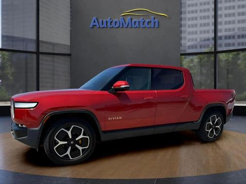 Orange 2022 Rivian R1T Adventure