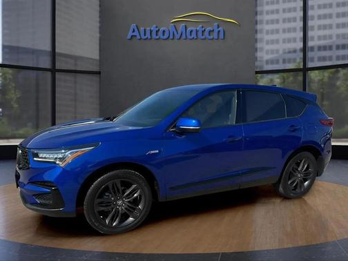 Apex Blue Pearl 2021 Acura RDX A-Spec