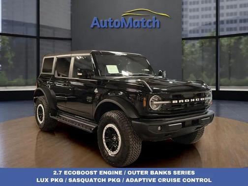 Shadow Black 2025 Ford Bronco Outer Banks