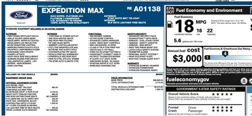 2024 Ford Expedition Max Platinum