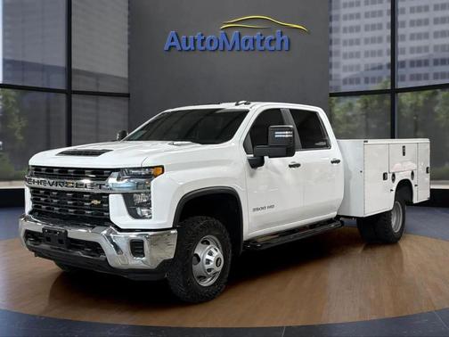 Summit White 2022 Chevrolet Silverado 3500 WT