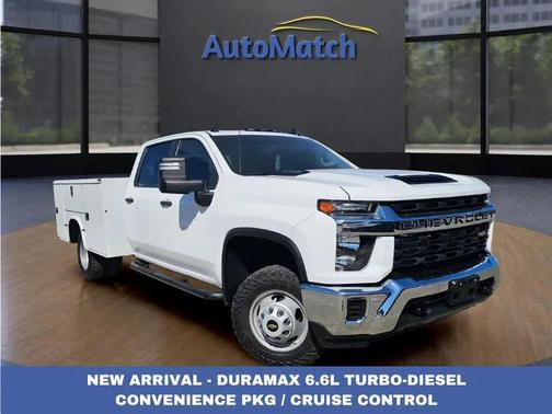 Summit White 2022 Chevrolet Silverado 3500 WT