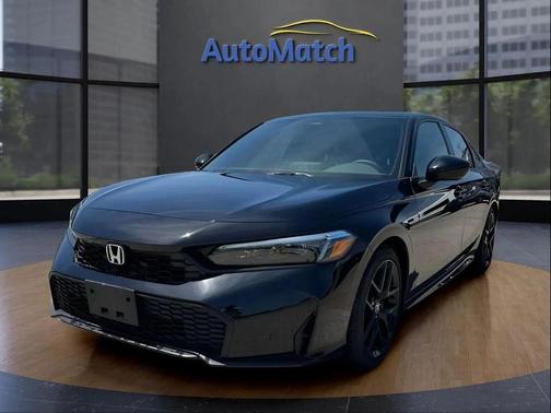 Black 2026 Honda Civic Sport