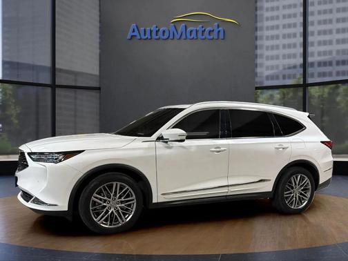 Platinum White Pearl 2022 Acura MDX Advance Package
