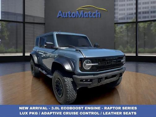 Azure Gray Metallic Tri-Coat 2023 Ford Bronco Raptor