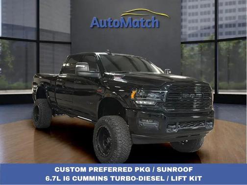 Diamond Black Crystal Pearlcoat 2024 RAM 2500 Limited Crew Cab 4x4 6'4' Box