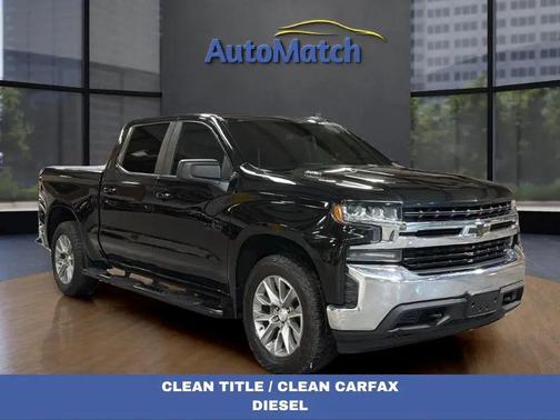 Black 2021 Chevrolet Silverado 1500 LT