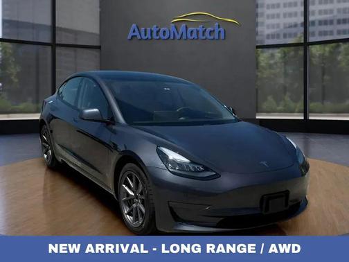 Gray 2022 Tesla Model 3 Long Range