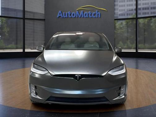 Gray 2020 Tesla Model X Long Range Plus Dual Motor All-Wheel Drive