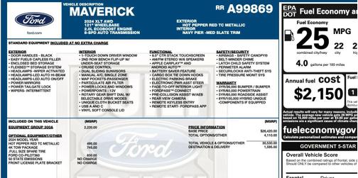 2024 Ford Maverick XLT