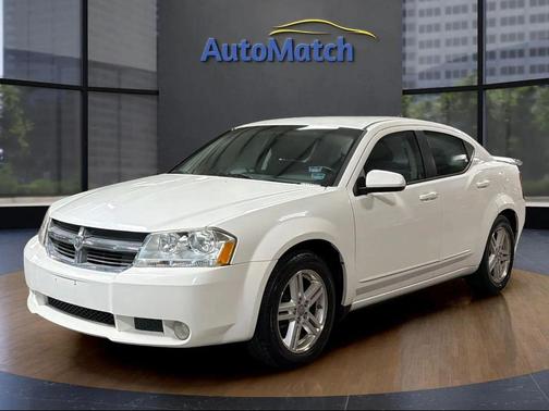 Stone White Clearcoat 2009 Dodge Avenger SXT