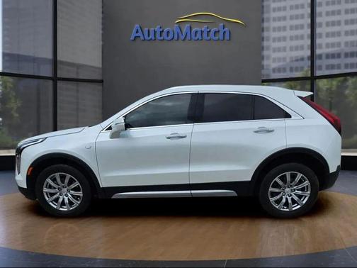 Crystal White Tricoat 2023 Cadillac XT4 Premium Luxury