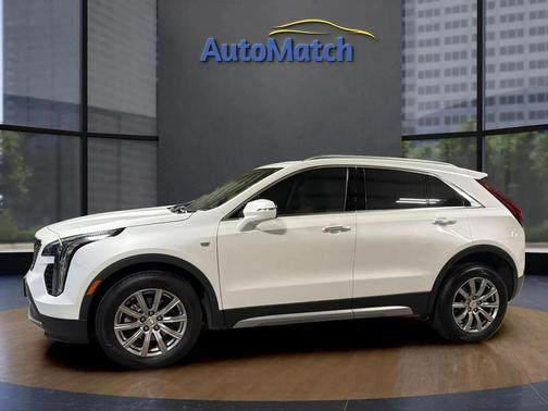 Crystal White Tricoat 2023 Cadillac XT4 Premium Luxury