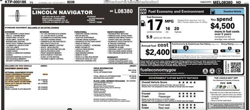 2021 Lincoln Navigator Black Label