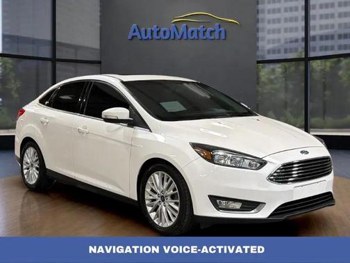 White Gold 2018 Ford Focus Titanium